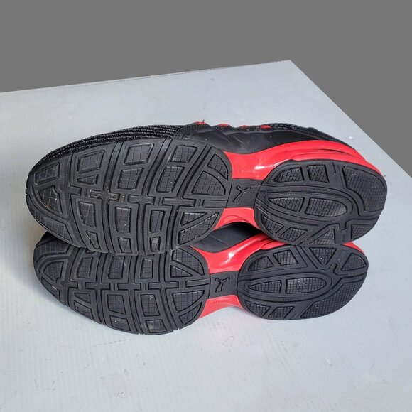 PUMA Axelion Spark Mens Size 12 Black High Risk Red 193381-01 Sneakers Shoes main image 6